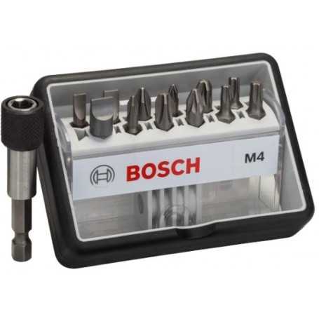 2607002566,Set bit avvitamento PH/PZ/T/S Extra Hard Robust Line, 12+1pz