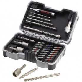 2607017326,Set punte per calcestruzzo e bit avvitamento Extra Hard, 35 pz.