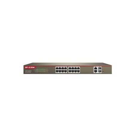 Switch managed 16 porte 100M+2 port Gigabit TP/SFP Combo PoE EOL