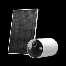 Tapo Telecamera a batteria Smart TC82 2K Kit con Pannello solare