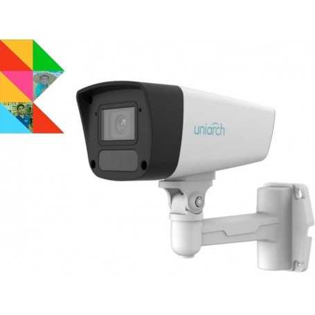 2MP Uniarch Bullet IPCamera,Ottica 4.0mm Audio Dual Light