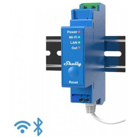 Shelly Pro 1 - IP Smart Relay contatto pulito DIN 1ch. LAN/WiFi/BT