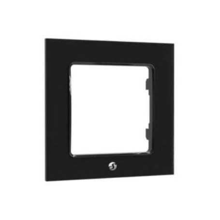 Shelly Wall Frame 1 - Placca da parete nera compatibile Legrand