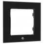 Shelly Wall Frame 1 - Placca da parete nera compatibile Legrand