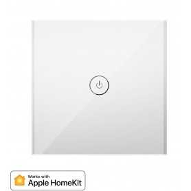 Meross Interruttore a parete Wi-Fi Smart - 220V / 1 WAY - TOUCH - Apple HomeKit