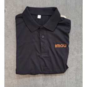 IMOU Maglietta Polo nera 1pz