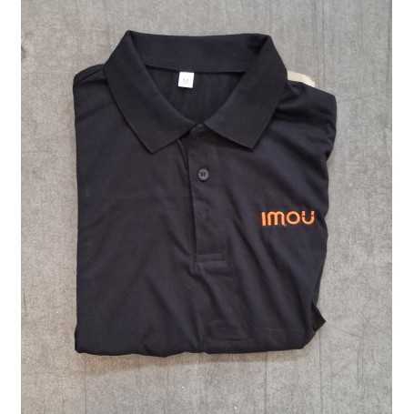 IMOU Maglietta Polo nera 1pz
