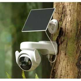 Imou Kit Telecamera Cell PT 4G 2nd a batteria 2K 3Mp OUTDOOR 360°+ pannello sol