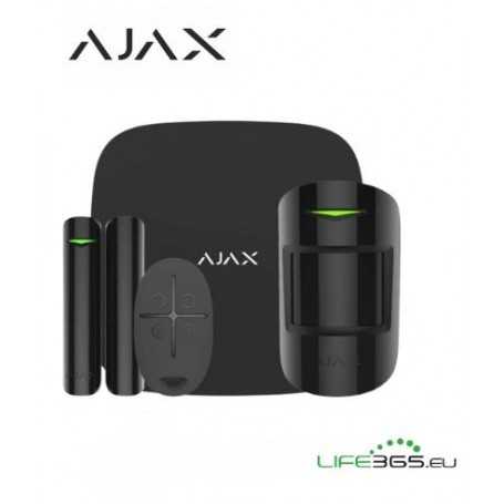 Ajax Kit di base 4G (StarterKit 4G) nero + SIM AJAX DA  ATTIVARE INCLUSA