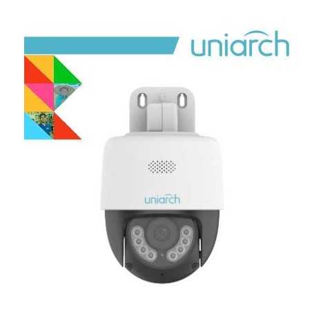 3MP Uniarch IPCamera, Pan Tilt, 360 gradi, Audio, Dual Light Varifocale