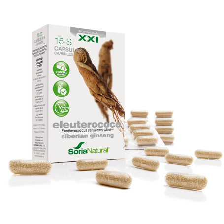 Soria 15-S Eleuterococo 690 Mg 30 Cap Liberac Prolongada