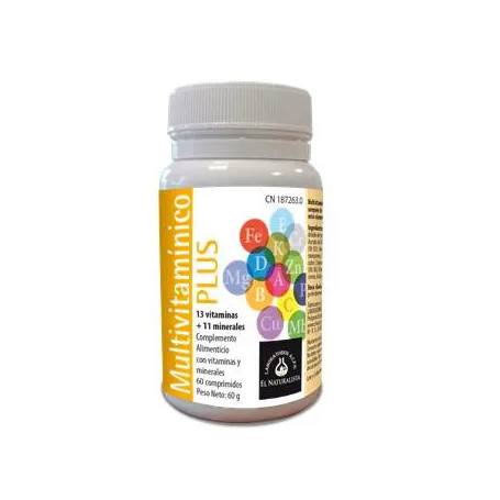 El Natural Multivitaminico Plus 60 Comp