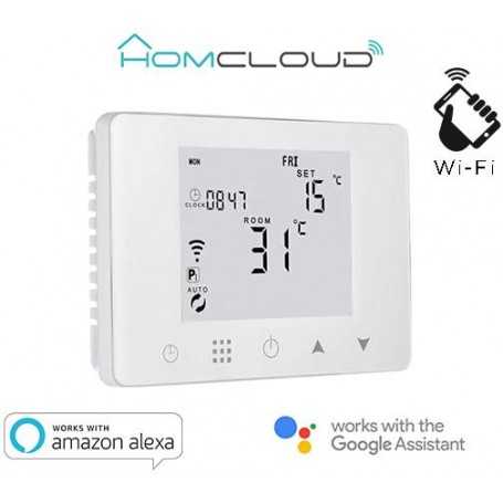Cronotermostato digitale Homcloud Wi-Fi