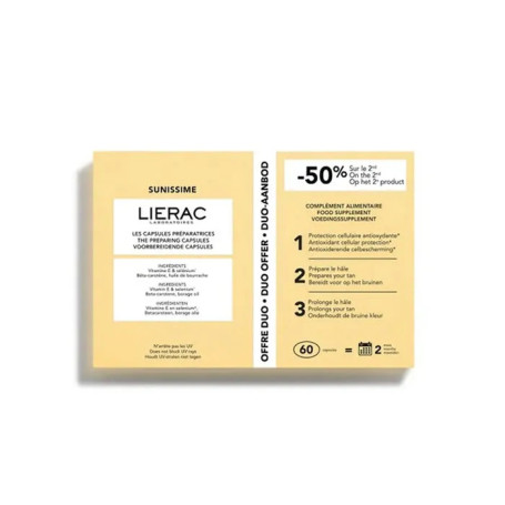 Lierac Sunissime Cápsulas Bronceado 2 x 30 Capsule