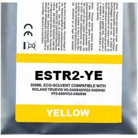 Yellow Eco-Solvent Ink Bag Compa Roland TrueVIS SG2,VG2,VF2,SG3,VG3500ML
