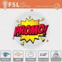 Downlight LED IP20 9W 6500K 650LM 110° FORO:135mm