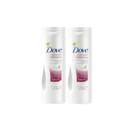 Dove Body Loc 400ml Intensiva Duplo