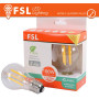 Lampada Filamento  A60  10.8W 3000K E27 - Confezione 2PACK