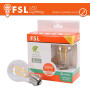 Lampada Filamento A60   6.5W 3000K E27 - Confezione 2PACK
