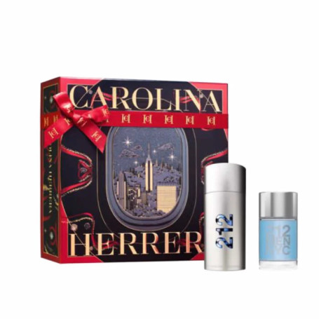 Carolina Herrera 212 Men Eau De Toilette Spray 100ml Set 2 Parti