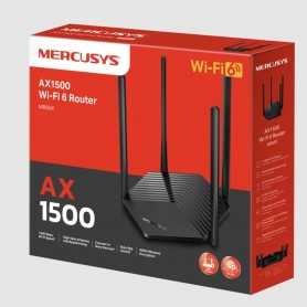 Mercusys Router AX1500 WiFi 6 Agile Config - MR60X