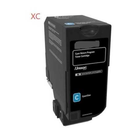 Cyan compatible para Lexmark CS632/CX635-11.7K