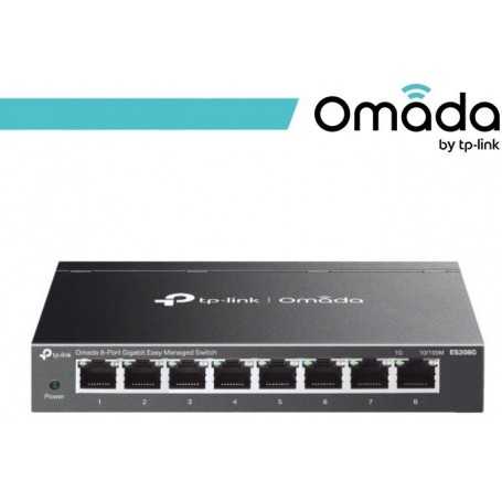 Omada 8-Port Gigabit Easy Managed Switch - ES208G