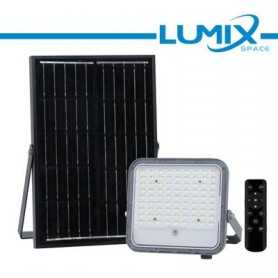 PROIETTORE SOLARE LED 3WHITE 150W + Crepuscolare