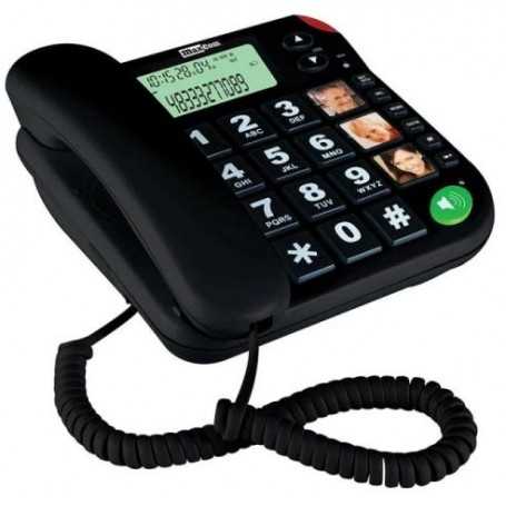 Telefono Fisso MAXCOM KXT480 Nero