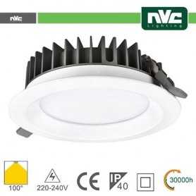 Downlight LED IP40 20W 5700K 1800LM 100º FORO:150mm