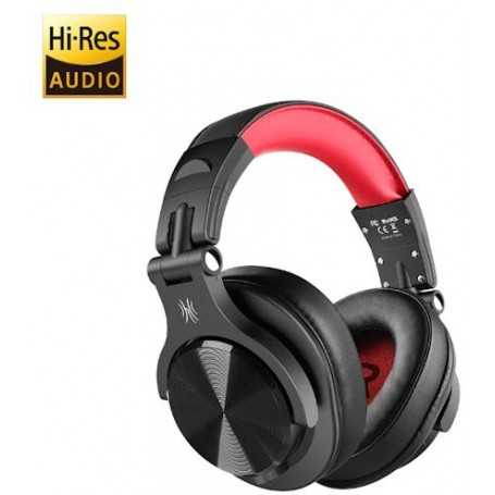 OneOdio Fusion A70 Hi-Res Cuffie DJ Wireless, Cavo e Microfono Black