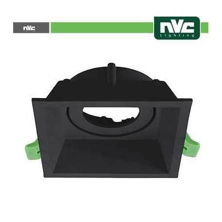 Ghiera orientabile anti abbagliamento foro 90*90mm NERO