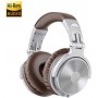 OneOdio Studio Wireless C Hi-Res Cuffie DJ Bluetooth 5.0 Silver/Brown