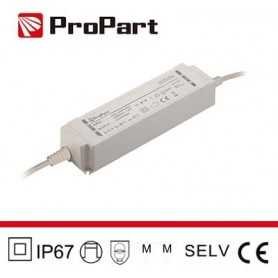 Alimentatore IP67 24V 60W 2.5A Size:163*43*33mm