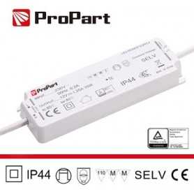 Alimentatore IP44 24V 100W 4.16A Size:158*51*18mm