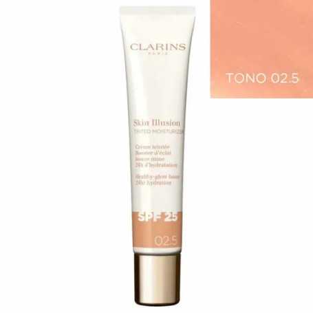 Clarins Skin Illusion Tinted Moisturizer Spf25 02.5 40ml