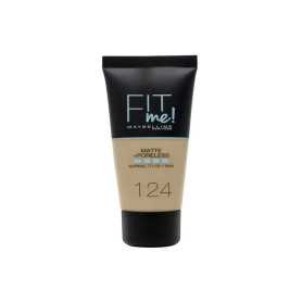 Maybelline Fit Me Matte + Poreless Foundation 124 Soft Sand 30ml