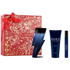 Carolina Herrera Bad Boy Cobalt Eau De Perfume Spray 100ml Set 3 Parti