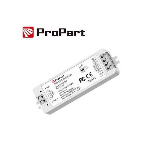 Ricevitore DIM RF 3 Canali - 12/24V DC, 4A/Canale