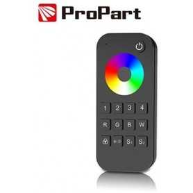Telecomando RF RGB/RGBW - 4 Zone, 2 Scene, con Touch Wheel