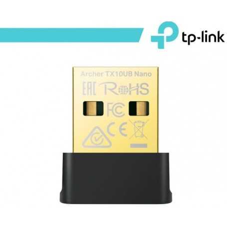 TP-Link AX900 Nano Wi-Fi 6 Bluetooth 5.3 USB Adapter - Archer TX10UB Nano