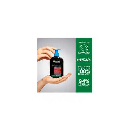 Garnier Pure Active Gel Limpiador Con Carbón 250ml