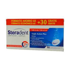 Steradent Active Plus 90 Tabletas