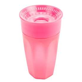 360 Bicchiere Senza Beccuccio Rosa Senza Manico 300ml