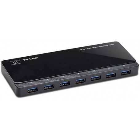 TP-Link HUB 7 USB 3.0 max.5 Gbps ricarica rapida 2.4A - UH720