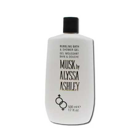 Alyssa Ashley Musk Bubbling Bath and Shower Gel 500ml