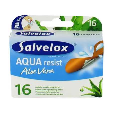 Salvelox Aqua Resist Aloe Vera 16 Uds