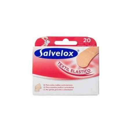 Salvelox Tela Elástica 20 Apósitos Adhesivos