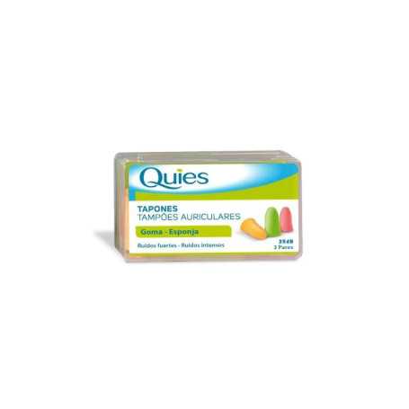 Optik Quies Tapones Para Los Oídos De Goma 6uds