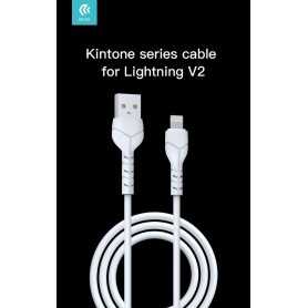 Kintone Cavo Lightning Apple 5V 2.1A 1M Carica e dati Bianco